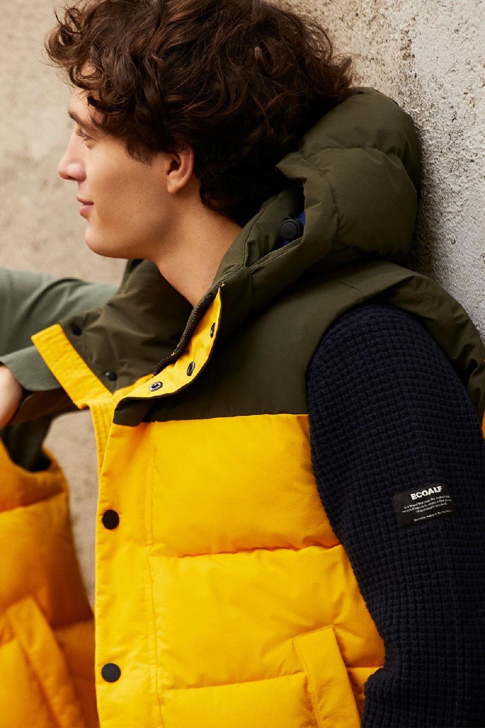 Ecoalf YELLOW JANNU VEST