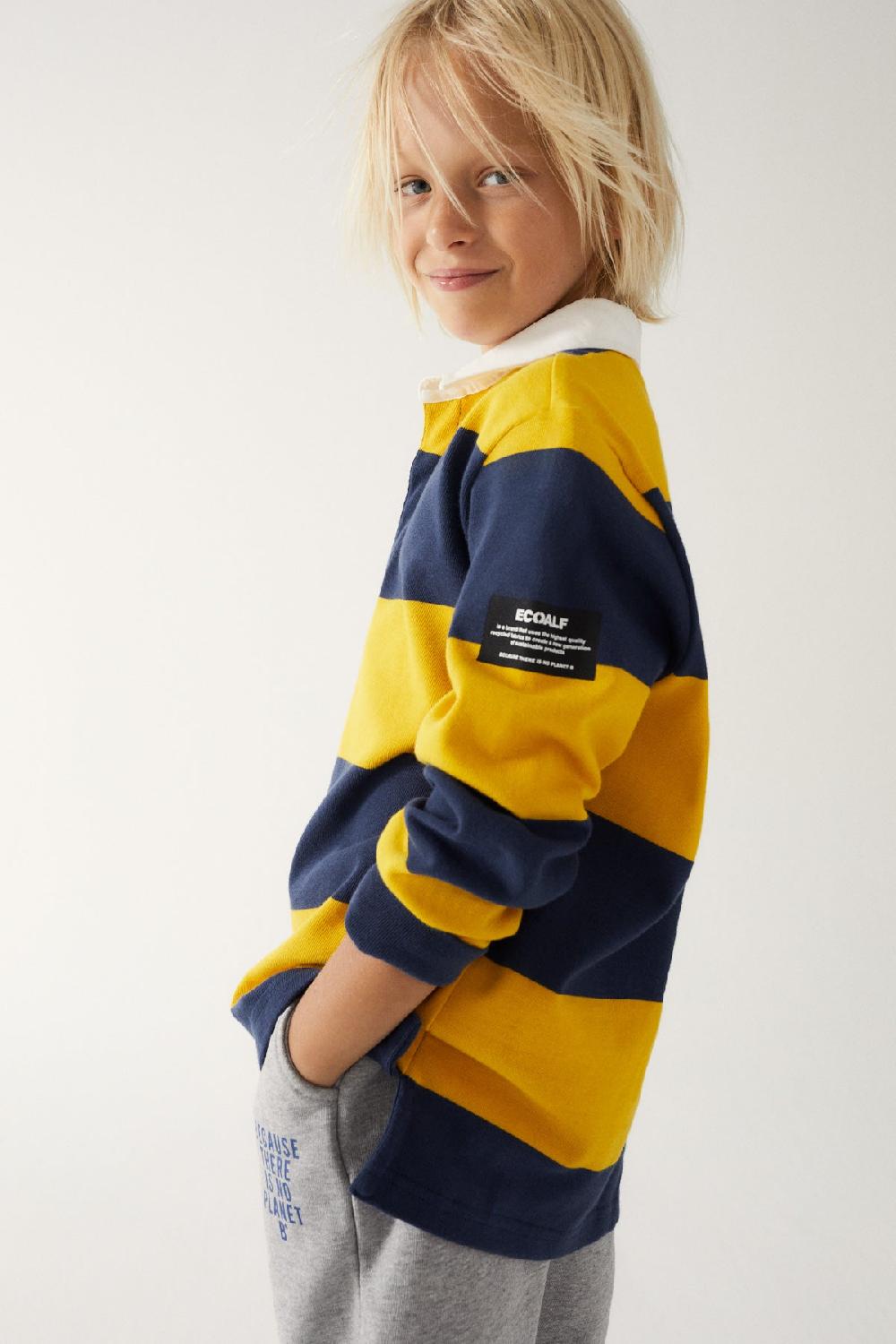 Ecoalf YELLOW MORRIS POLO SHIRT