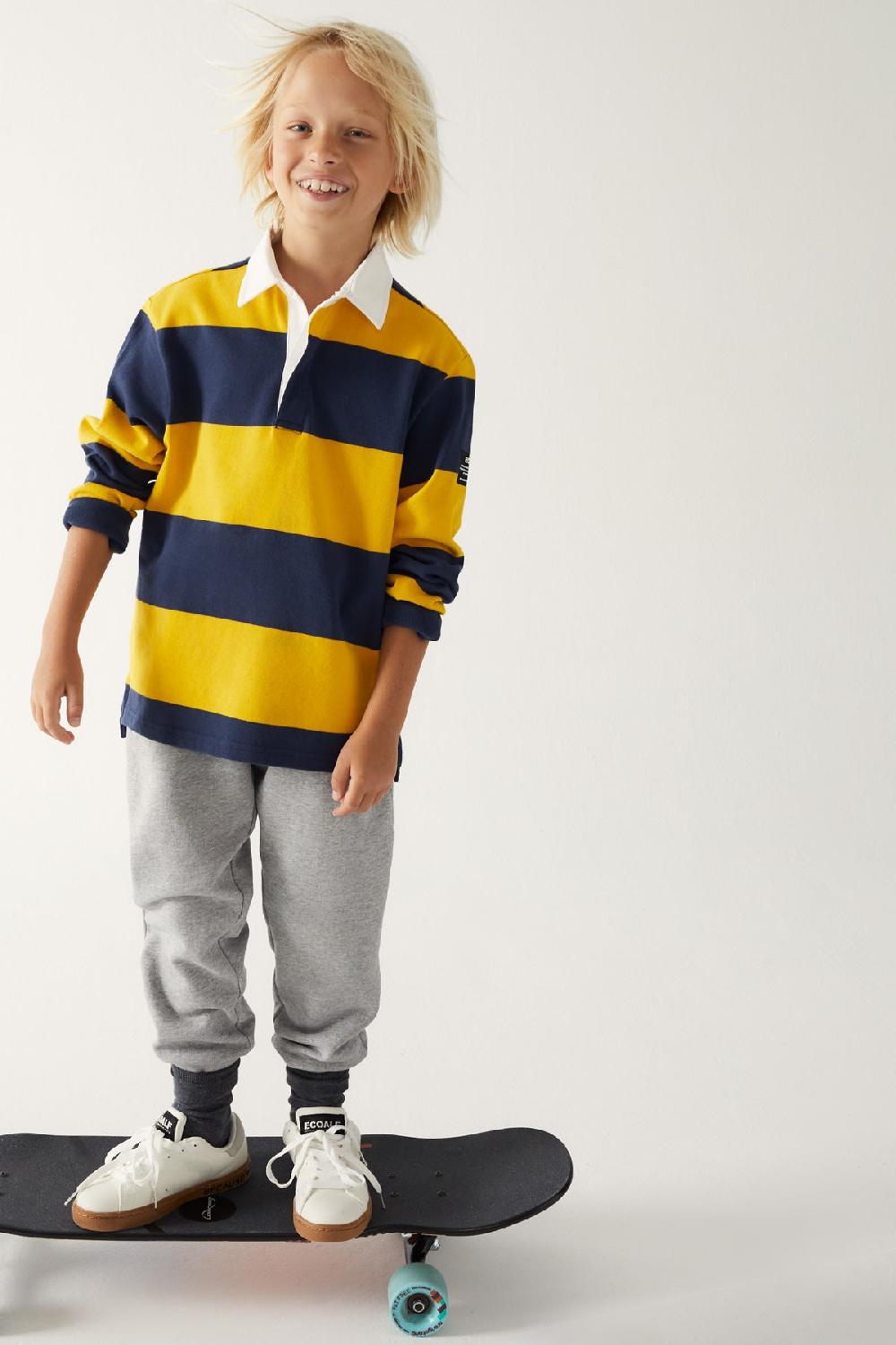 Ecoalf YELLOW MORRIS POLO SHIRT