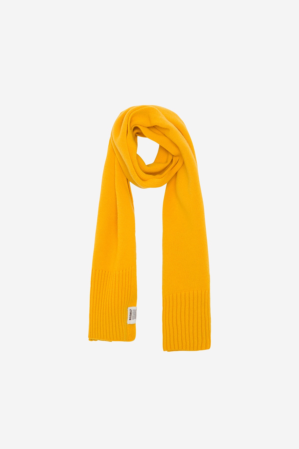 Ecoalf YELLOW WOOL SCARF