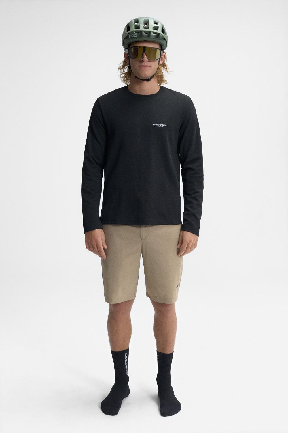 Ecoalf VAL EXPLORER LONG SLEEVE T-SHIRT UNISEX BLACK