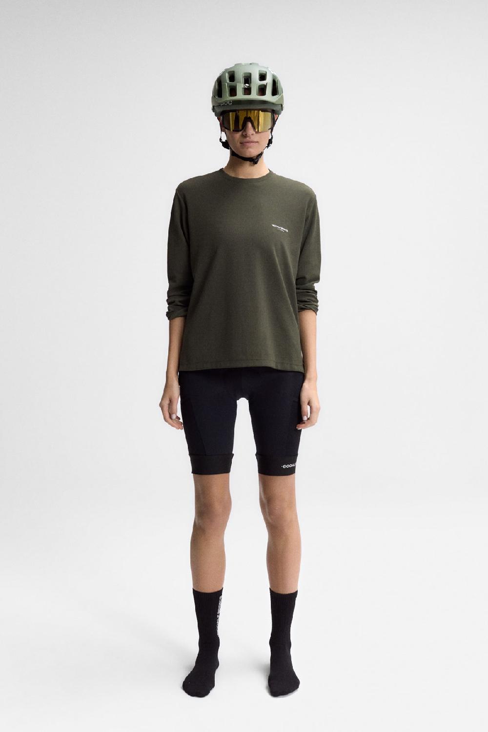 Ecoalf VAL EXPLORER LONG SLEEVE T-SHIRT UNISEX GREEN