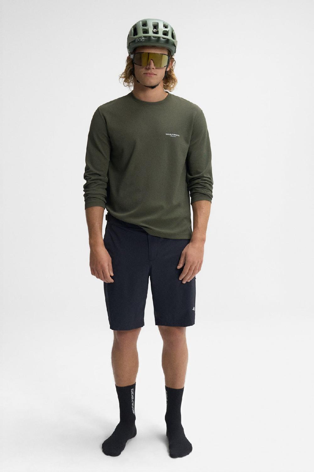 Ecoalf VAL EXPLORER LONG SLEEVE T-SHIRT UNISEX GREEN