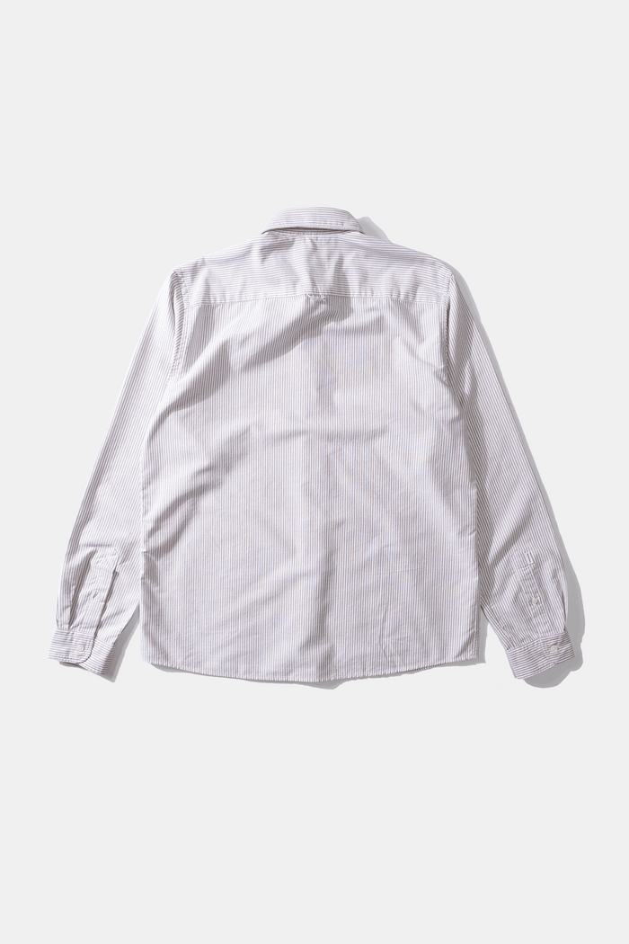 Edmmond Studios BD STRIPED SHIRT DUCK EDITION CHOCOLATE