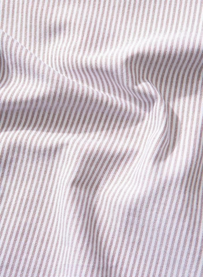 Edmmond Studios BD STRIPED SHIRT DUCK EDITION CHOCOLATE