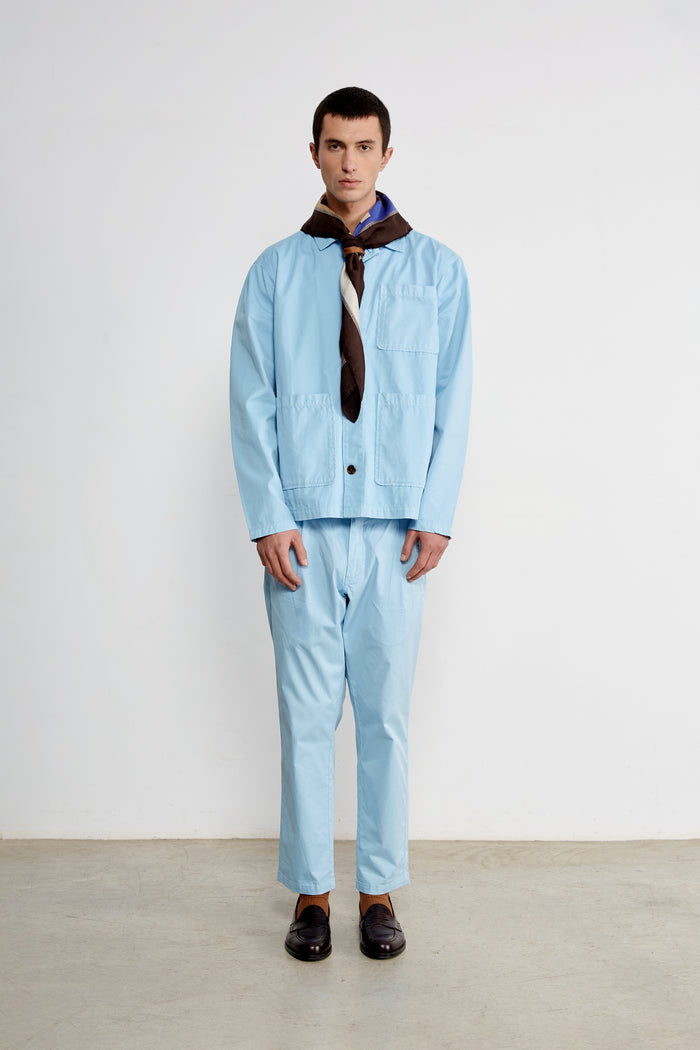 Edmmond Studios ALBATROS JACKET LIGHT BLUE