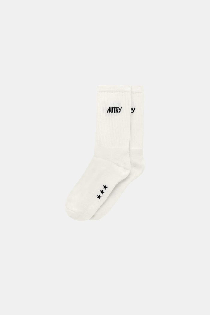 Edmmond studios AUTRY SOCKS STARS CREAM/BLACK