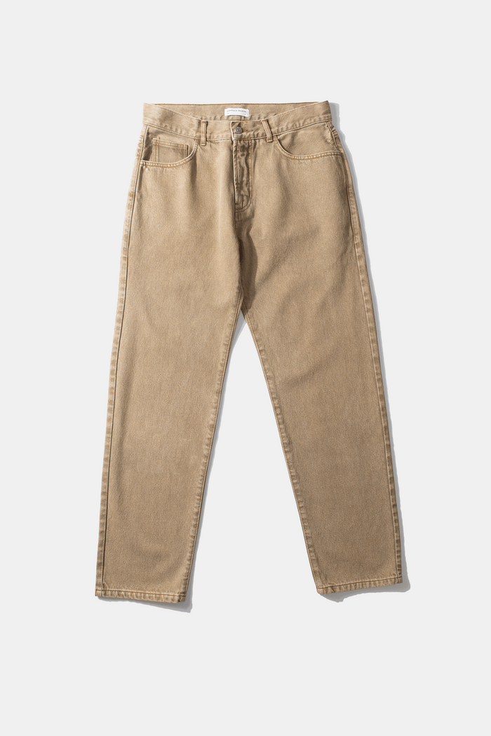 Edmmond studios AVAIL PANTS LIGHT BROWN