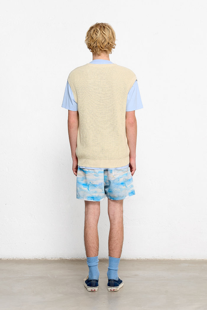 Edmmond Studios CAPTAIN VEST BEIGE