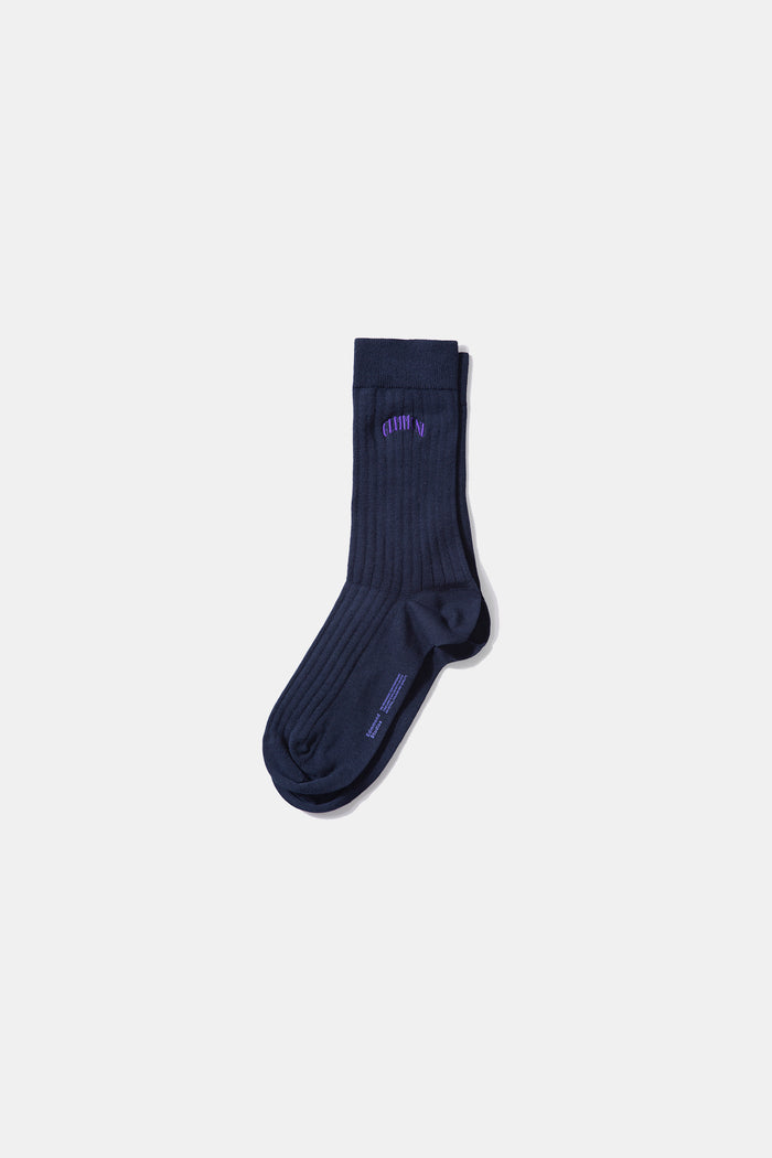 Edmmond studios CORE LOGO SOCKS NAVY