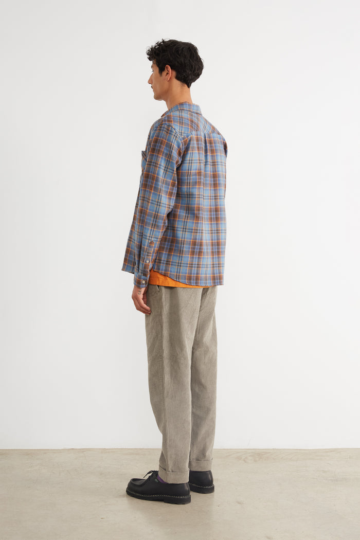 Edmmond Studios CROSSING RUST SHIRT STEEL