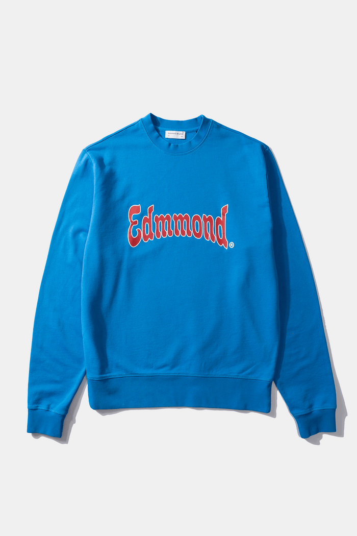 Edmmond studios CURLY SWEATER BLUE