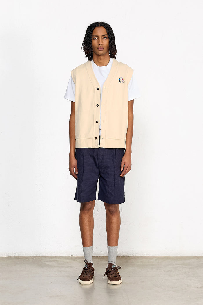 Edmmond Studios DANCING VEST BEIGE