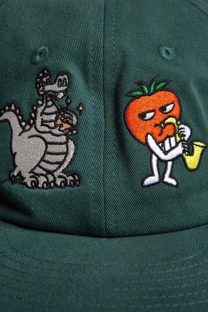 Edmmond Studios DAWSON CAP DK GREEN