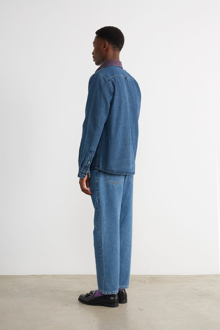 Edmmond Studios DENIM OVERSHIRT STONEWASH