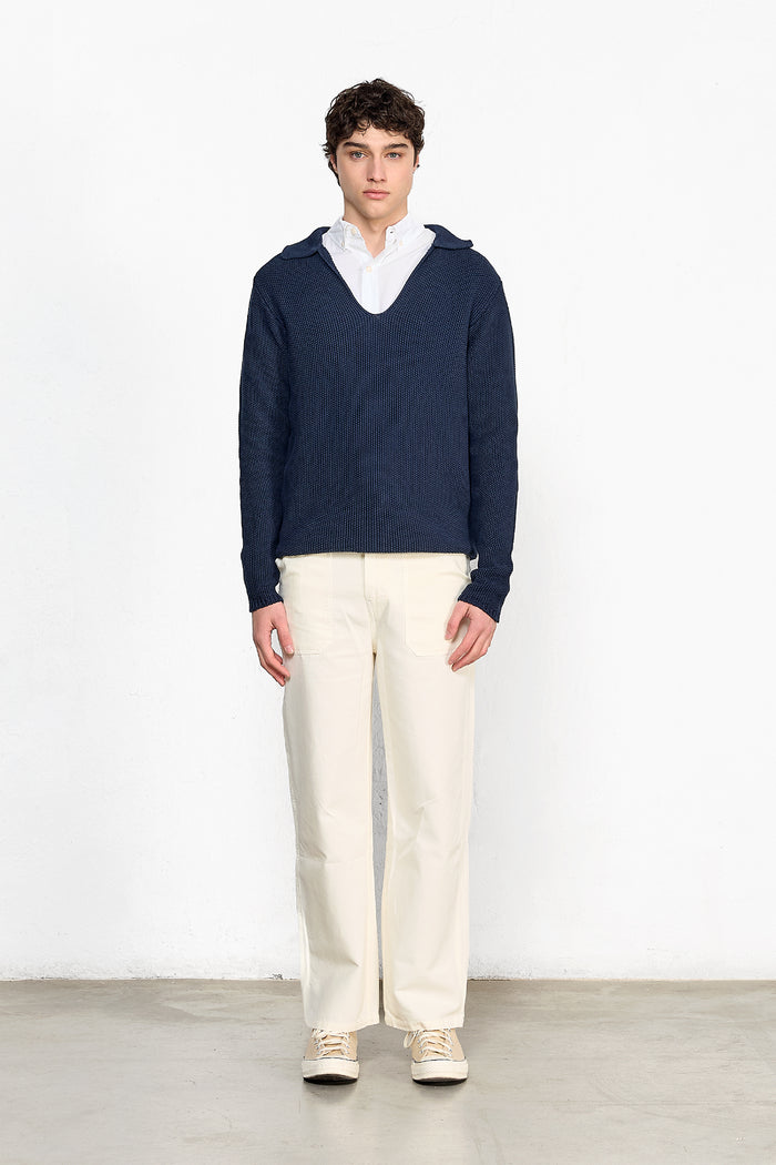 Edmmond Studios DOFLEINI SWEATER NAVY