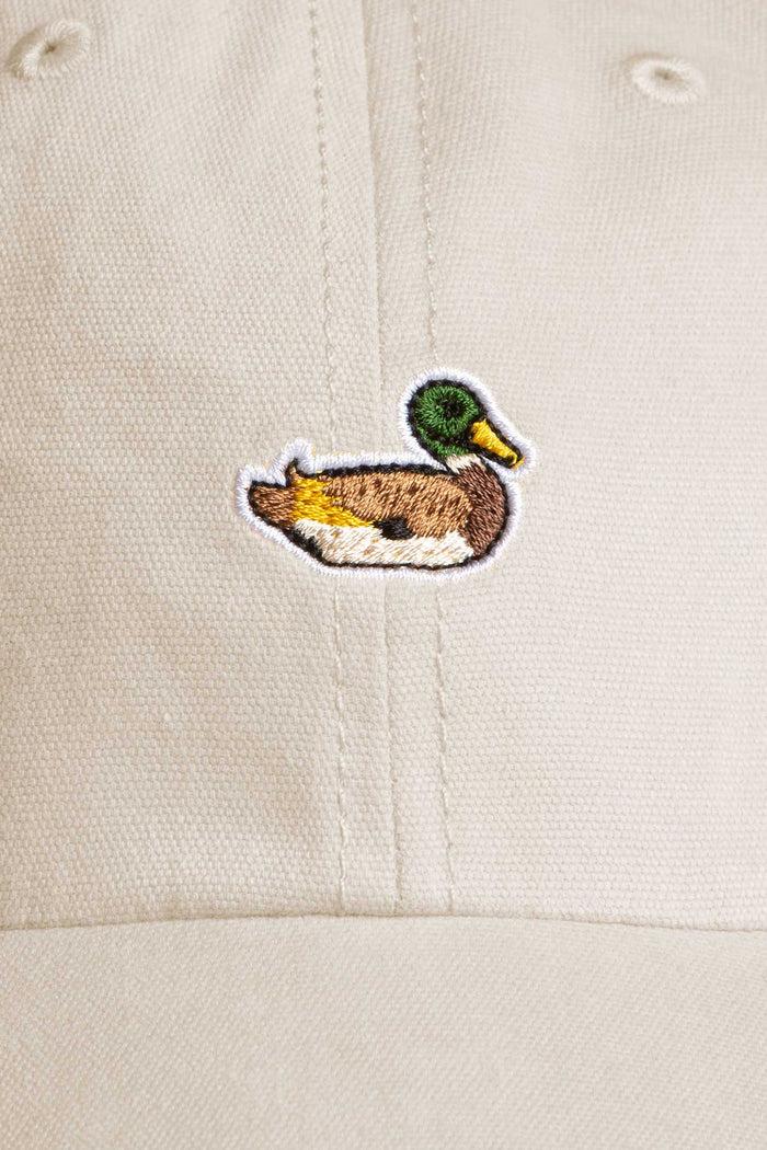 Edmmond Studios DUCK PATCH CAP BEIGE
