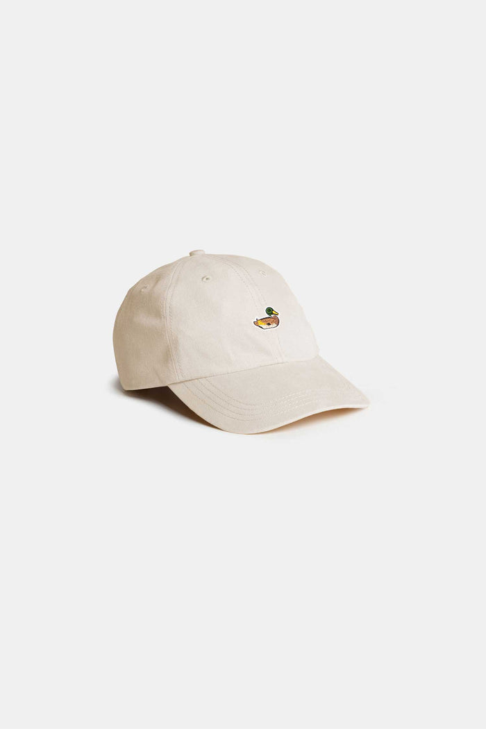Edmmond studios DUCK PATCH CAP BEIGE