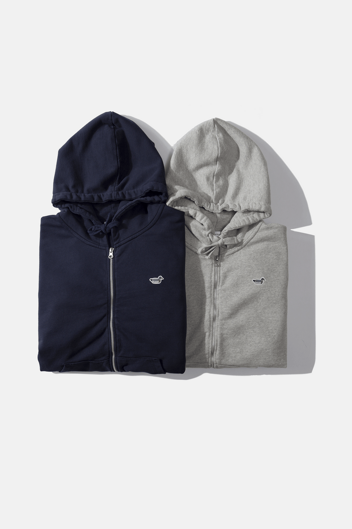 Edmmond Studios Duck Patch Hoodie Navy