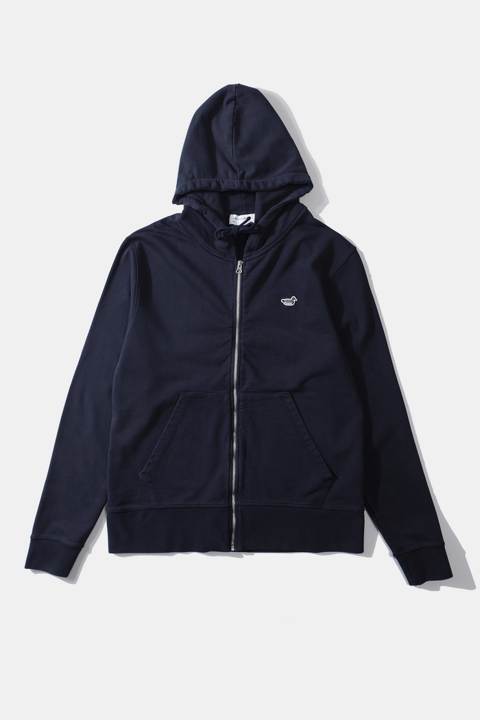 Edmmond studios Duck Patch Hoodie Navy