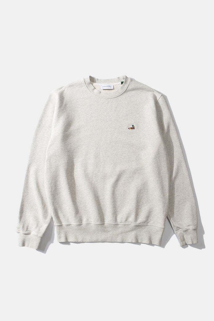 Edmmond studios DUCK PATCH SW GREY MELANGE