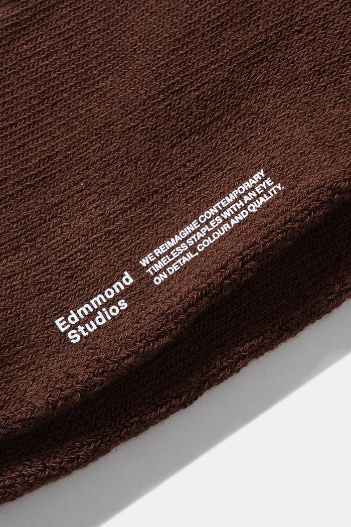 Edmmond Studios DUCK SOCKS CHOCOLATE