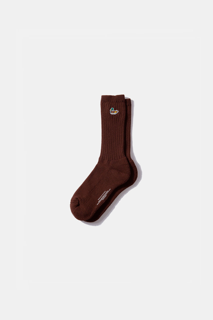 Edmmond studios DUCK SOCKS CHOCOLATE