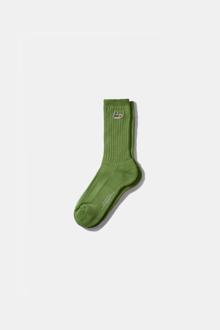 Edmmond studios DUCK SOCKS GREEN