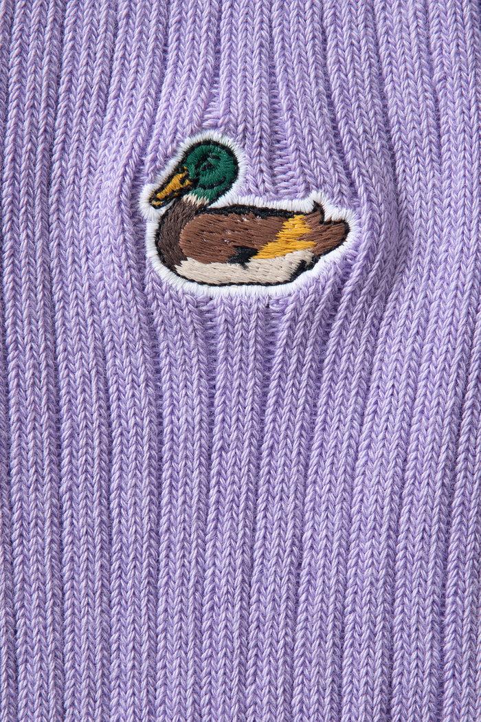 Edmmond Studios DUCK SOCKS LIGHT PURPLE