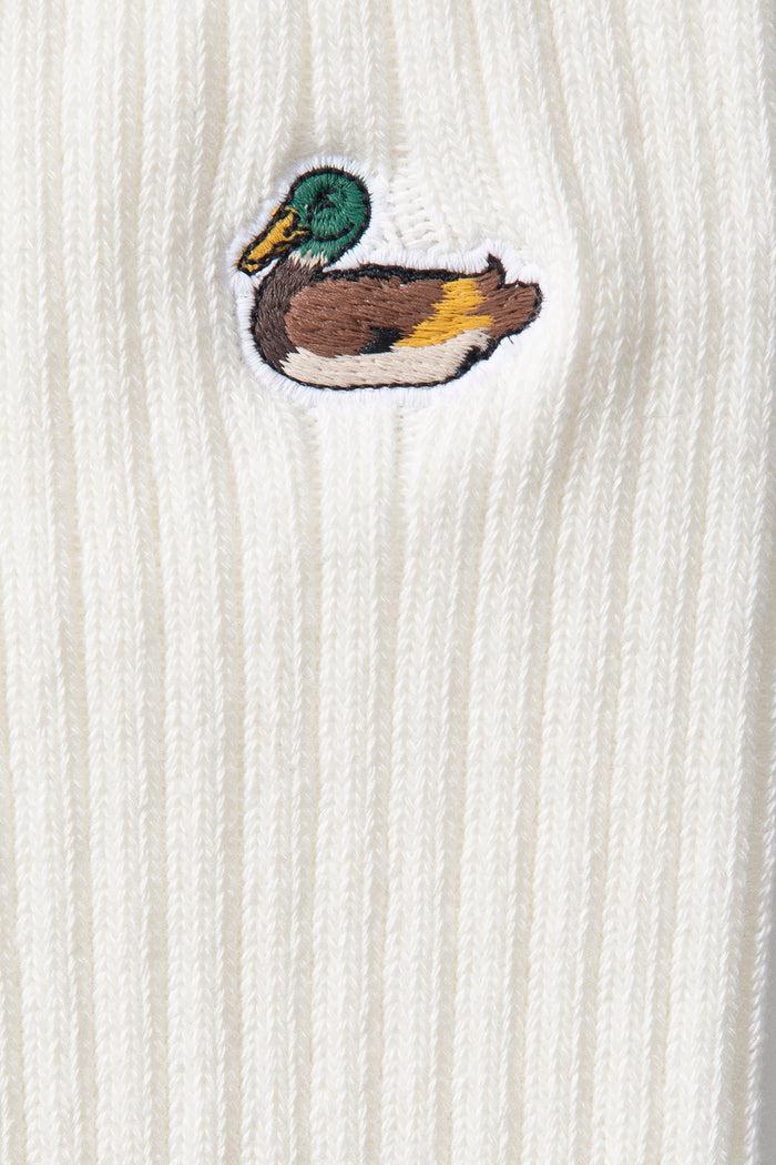 Edmmond Studios DUCK SOCKS OFF WHITE