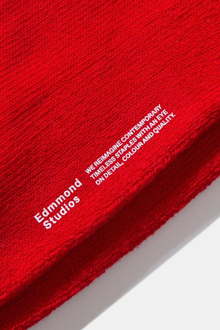 Edmmond Studios DUCK SOCKS RED