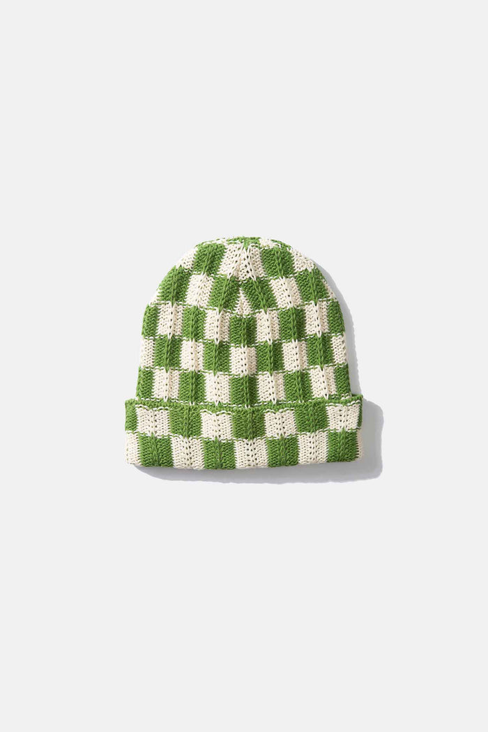 Edmmond studios KNIT BEANIE GREEN