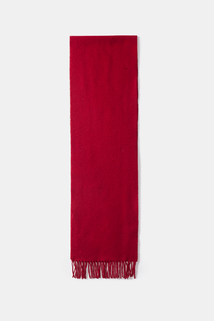 Edmmond Studios LAMBSWOOL SCARF RED
