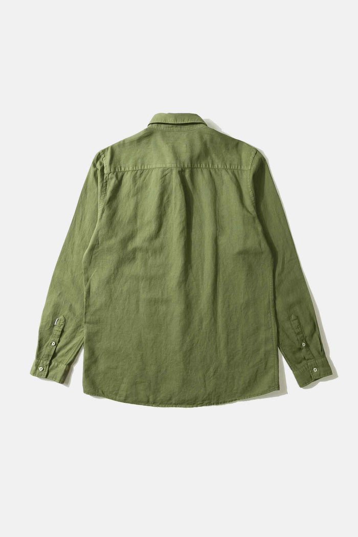 Edmmond Studios LINEN SHIRT KHAKI