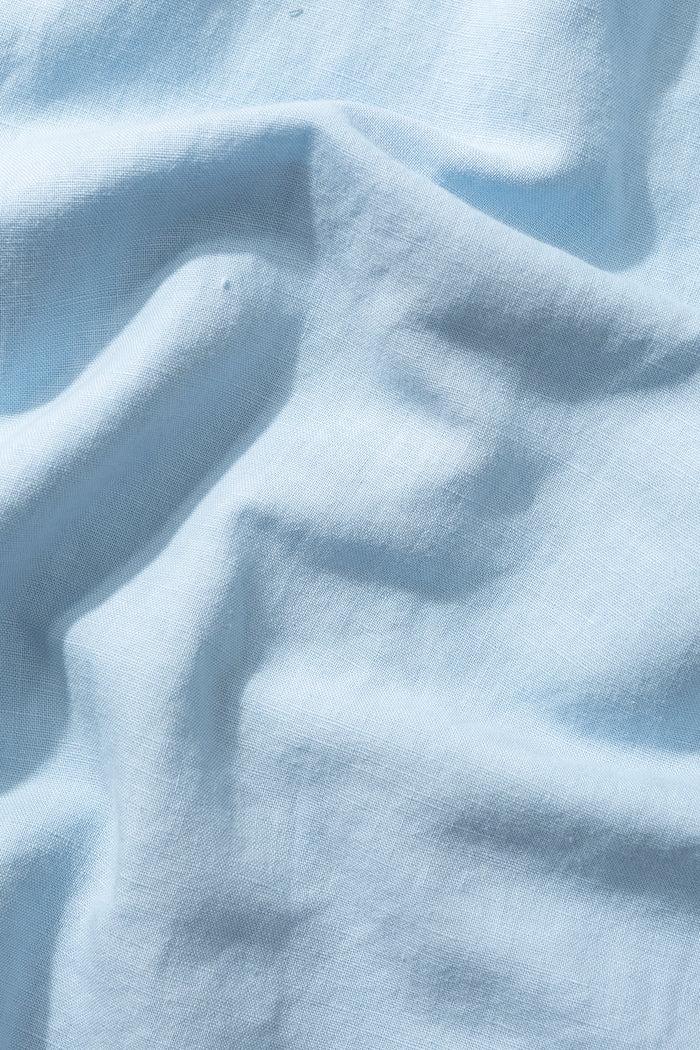 Edmmond Studios LINEN SHIRT LIGHT BLUE