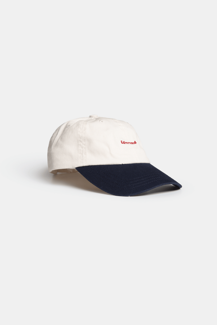 Edmmond studios LOGO BICOLOR CAP OFF WHITE