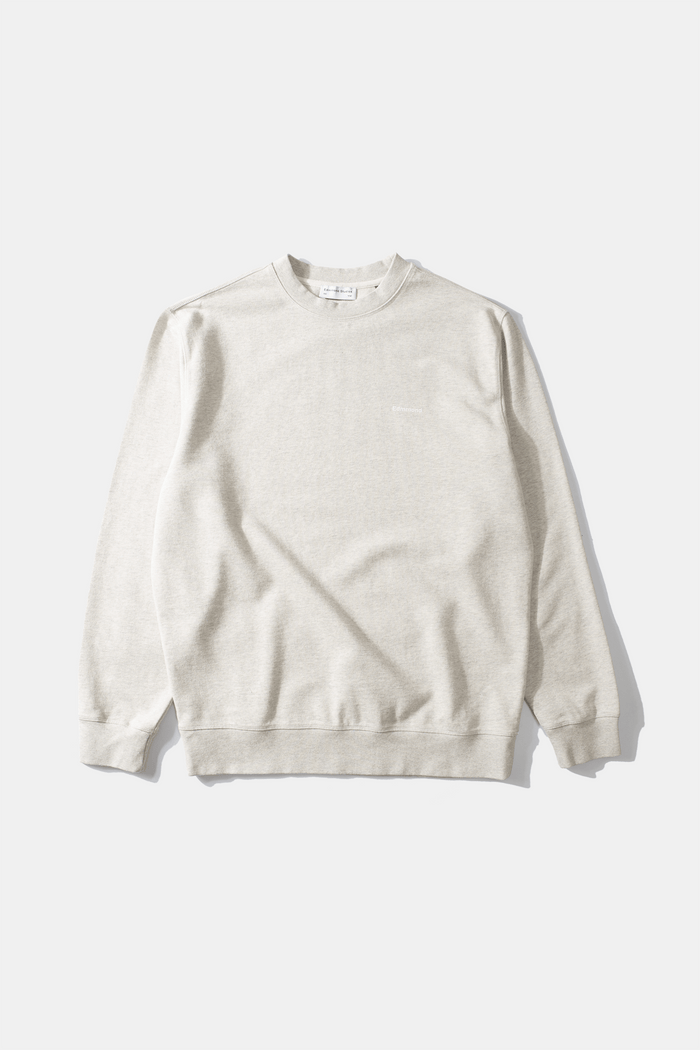 Edmmond studios MINI LOGO LIGHT GREY MELANGE
