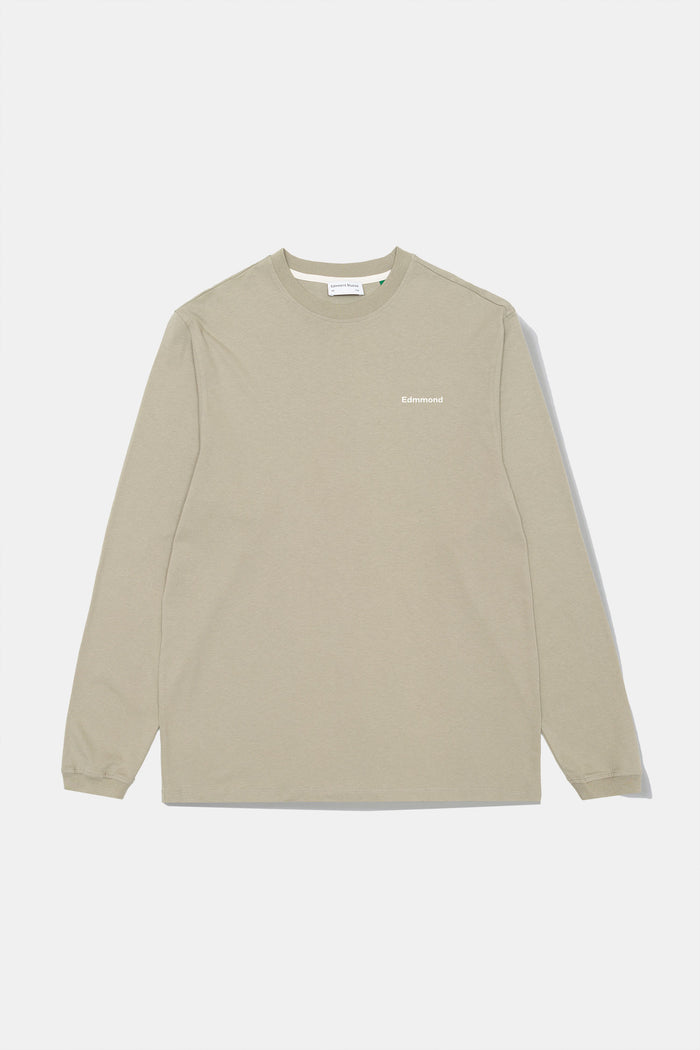 Edmmond studios MINI LOGO LS TAUPE