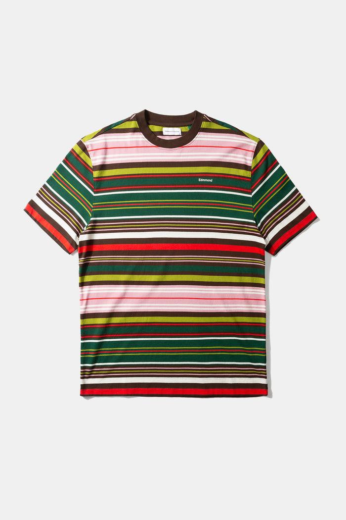 Edmmond studios MINI LOGO STRIPES CHOCOLATE