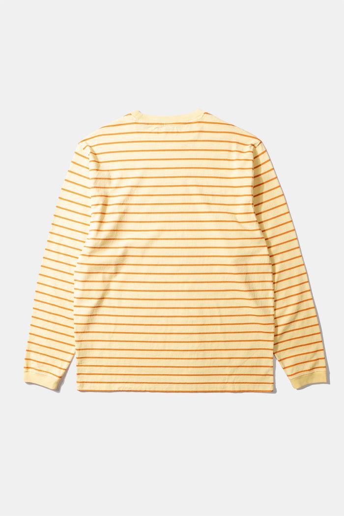Edmmond Studios MINI LOGO STRIPES LS LIGHT YELLOW
