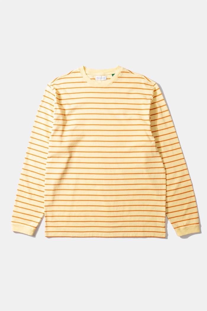 Edmmond studios MINI LOGO STRIPES LS LIGHT YELLOW