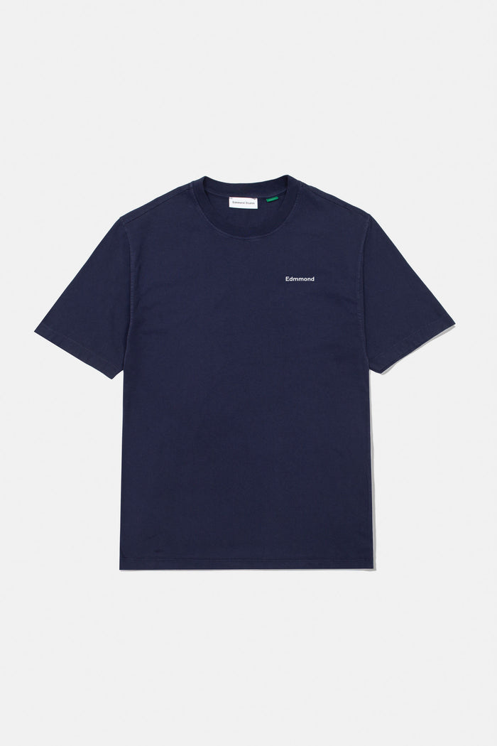 Edmmond studios MINI LOGO TEE NAVY
