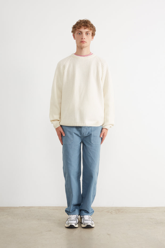 Edmmond Studios NEIL SWEATER OFF WHITE