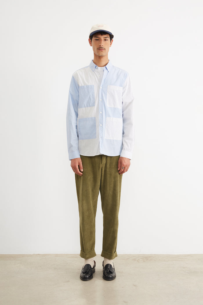 Edmmond Studios OUT OF THE PATH SHIRT LIGHT BLUE