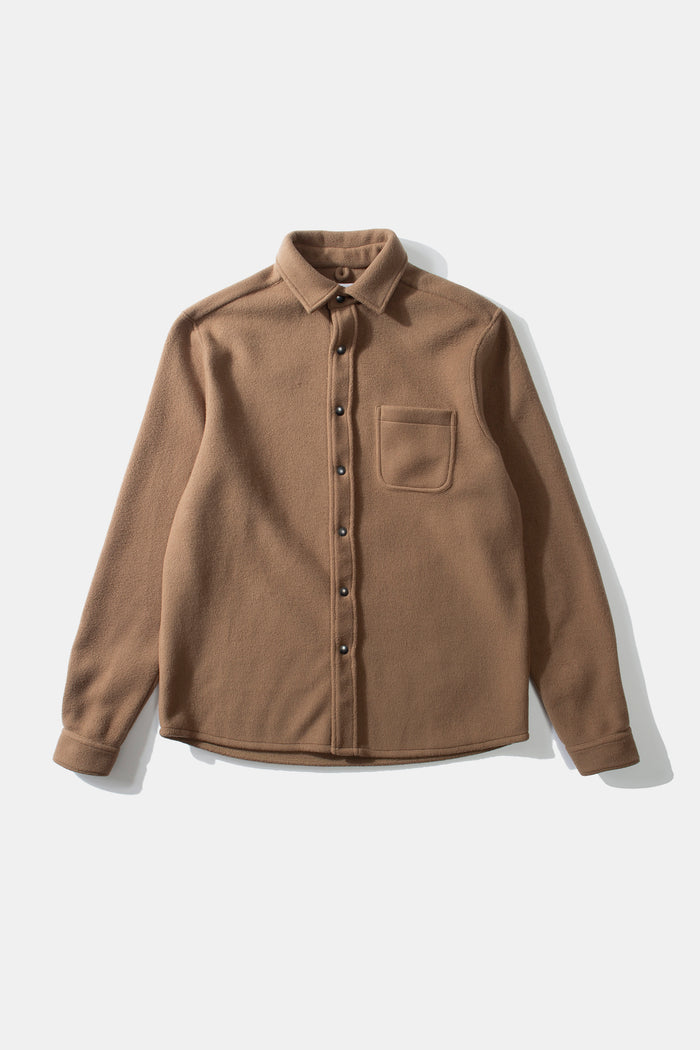Edmmond studios SNOW SHIRT BROWN