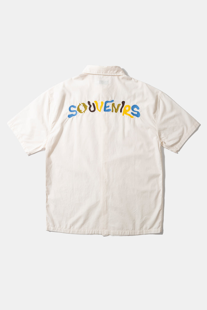 Edmmond Studios SOUVENIRS SHIRT OFF WHITE
