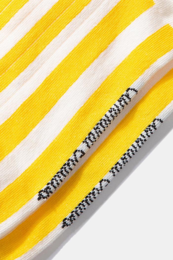 Edmmond Studios STRIPED SOCKS LIGHT YELLOW