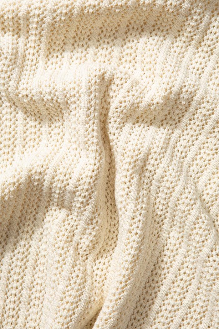 Edmmond Studios SUMMER SAILOR SWEATER BEIGE