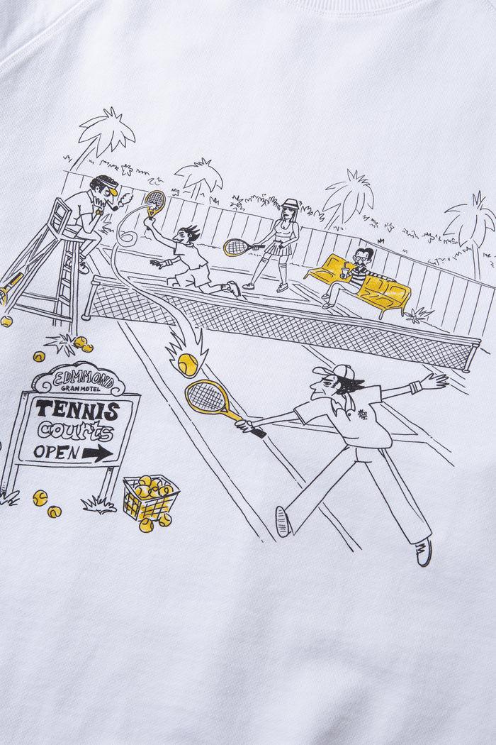 Edmmond Studios TENNIS COURTS WHITE