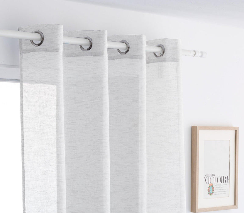 Eiffel Textile Antilo Cortina Confeccionada Ojales Ollaos Modelo Noelia